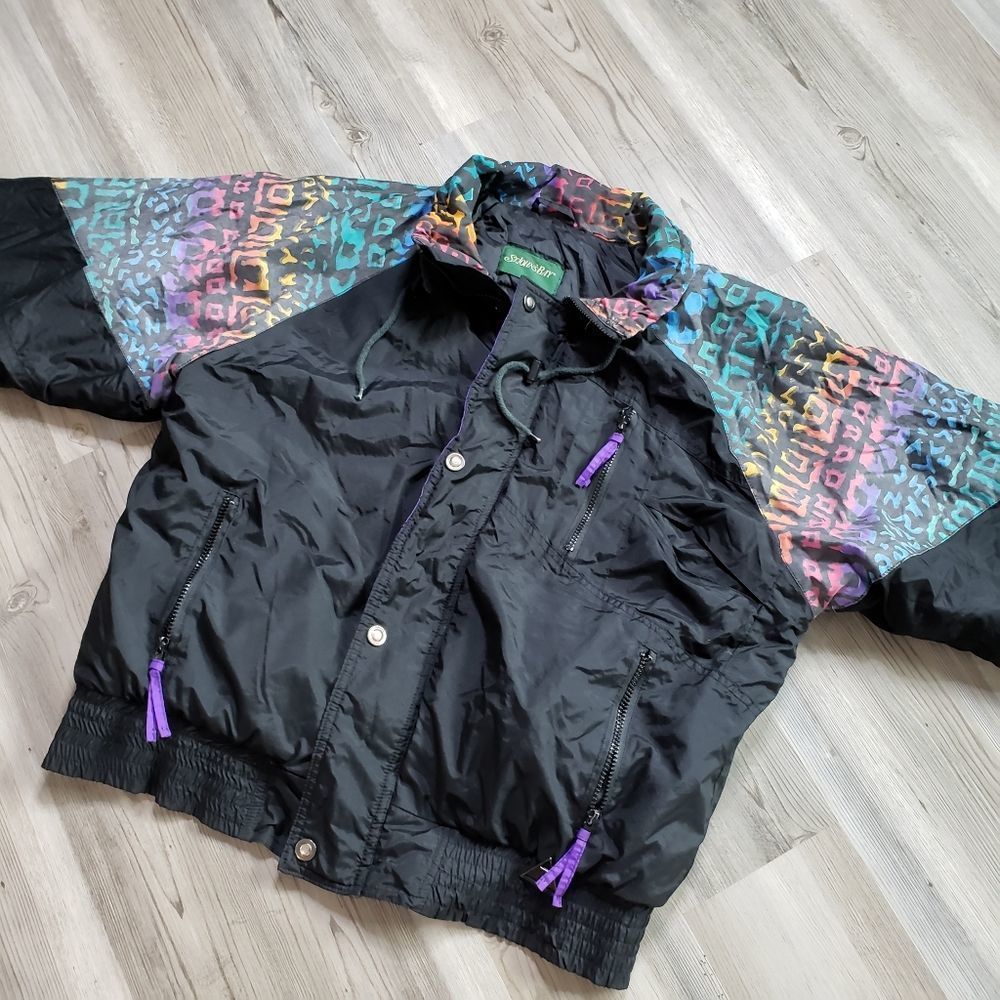 Vtg Ski Winter Jacket 90's Women's Size Large